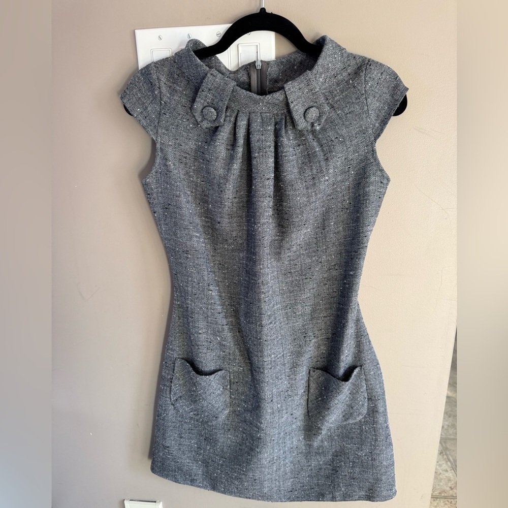 Closet Charcoal Mini Dress